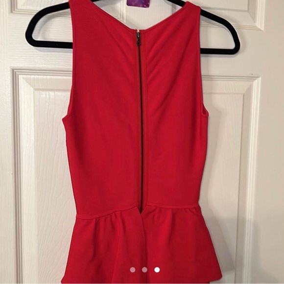 BCBG Red Peplum Bodycon “Francis” Dress - Picture 4 of 4